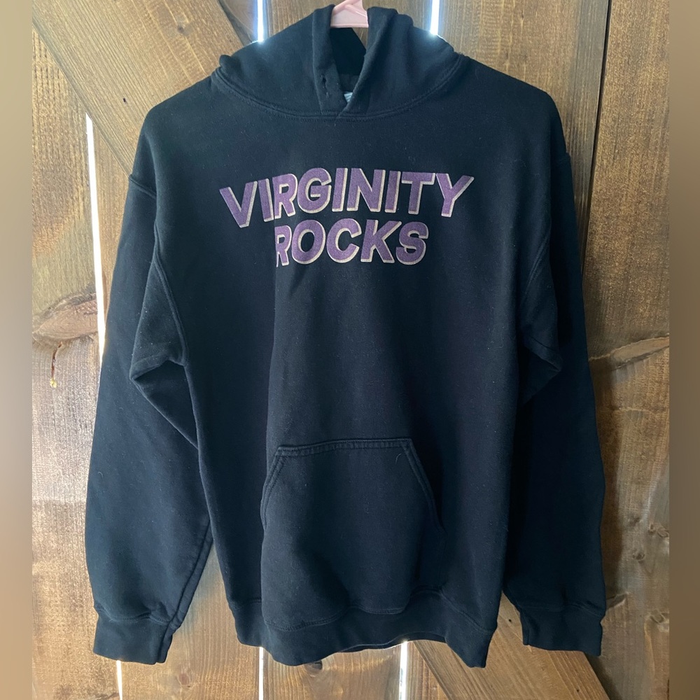 Men’s Virginity Rocks sweatshirt